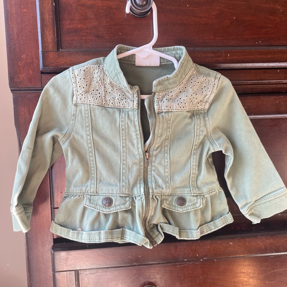 Kids Green Jacket